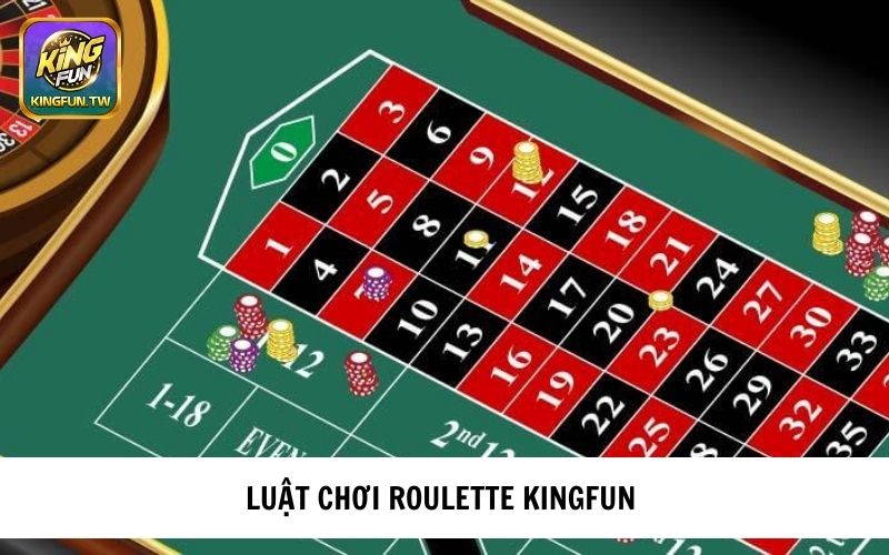 Luật chơi Roulette tại KINGFUN 
